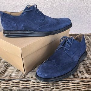 Cole Haan Lunargrand Suede Wingtip Men’s sz12